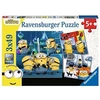 Image de Puzzles 3 x 49 pièces Drôles de Minions 2