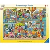 Image de Puzzle cadre 35 pièces : Le magasin de jouets des animaux