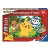 Image de Set de 2 puzzles Pokémon Pikachu et ses amis 24 pièces