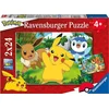 Image de Pokemon Puzzles - 2 X 24 Pieces - Pikachu Et Ses Amis