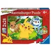 Image de Puzzle de 2x24 pièces Pikachu et ses amis Ravensburger Pokémon Multicolore TU 5668