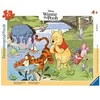 Image de Puzzle cadre 47 pièces : Découvre la nature avec Winnie l'ourson