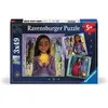 Image de Puzzle de 3x49 pièces Le souhait d'Asha Ravensburger Disney Wish Multicolore 27,5x19,2x3,7 cm 00.005.702