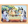 Image de Puzzle de 2x24 pièces C'est parti avec Bluey Ravensburger Multicolore 27,5x19,2x3,7 cm 00.005.711