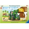 Image de Puzzle cadre 15 pièces Tracteur à la ferme