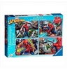 Image de Spiderman Pack 4 Puzzles de 100 Pièces - 127270