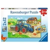 Image de Puzzle 2x12 p - Chantier et ferme