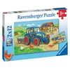 Image de Puzzles 2x12 Pieces Chantier Et Ferme