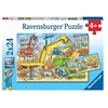 Image de Puzzles 2x24 p - beaucoup de travail sur le chantier
