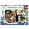 Image de Puzzles 3 x 49 pièces La légende du bout du monde Disney Vaiana