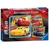 Image de 3 Puzzles 49 pièces Prêts pour la course Cars 3