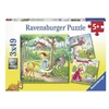 Image de puzzle Raiponce, petit chaperon rouge. 3x49p