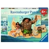 Image de Puzzles 2 x 24 pièces Vaiana et ses amis Disney