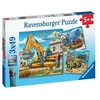 Image de Puzzles 3 x 49 pièces Grands véhicules de construction