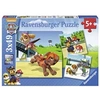 Image de Puzzle 3x49p Pat Patrouille Equipe des 4 pattes