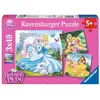 Image de Ravensburger - Puzzle 3x49 pièces - Belle, Cendrillon et Raiponce - Disney en occasion ou reconditionné