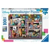 Image de Puzzle 100 pièces XXL L'étagère du collectionneur Disney