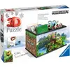 Image de Puzzle 216 pièces 3D Boite de rangement - Minecraft Ravensburger Multicolore 275x192x68 mm 00.011.286