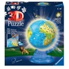 Image de Puzzle 3D Globe illuminé 188 pièces