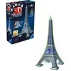 Image de -Puzzle 3D Tour Eiffel Phosphorescente 50 Ans-Des 10 Ans-216P Numérotées A Assembler Sans Colle-Accessoires Inclus-11591