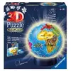 Image de Puzzle 3D Globe Illuminé 72 pièces