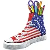 Image de Puzzle de 108 pièces 3D Sneaker - American Style Ravensburger Rouge 275x192x68 mm 00.012.549