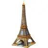 Image de Puzzle 216 pièces 3D Tour Eiffel Ravensburger Multicolore 275x192x68 mm 00.012.556