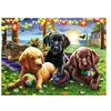 Image de Puzzle - Chats au pique-nique, 100 pièces XXL