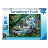 Image de Puzzle XXL Les animaux de la jungle 100 pièces