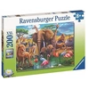 Image de Puzzle for children 2D Wild Animals 200 elements