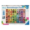 Image de Puzzle 100 p xxl - la palette de couleurs disney