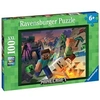 Image de Puzzle 100 pièces XXL Monstres de Minecraft
