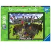 Image de Puzzle 300 pièces XXL Découpe Minecraft Ravensburger Vert 335x231x37 mm 00.013.334