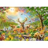Image de Ravensburger - Puzzle 200 pièces XXL - Famille de Cerfs et Autres Animaux en occasion ou reconditionné