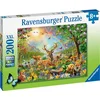 Image de Famille De Cerfs Et Autres Animaux - Puzzle 200 Pieces Xxl