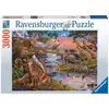 Image de Puzzle 3000 pièces Le règne animal Ravensburger Multicolore 433x301x55 mm 00.016.465