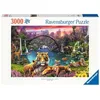 Image de Ravensburger - Puzzle 3000 pièces - Tigres au Lagon | Adulte et enfant dès 14 ans - Puzzle de qualité supérieur - Pièces uniques et assemblage parfait - Détente et relaxation en occasion ou reconditionné