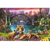 Image de Puzzle 3000 pièces Tigres au lagon Ravensburger Multicolore 433x301x55 mm 00.016.719