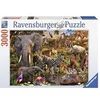 Image de Puzzle 3000 pièces Animaux du continent africain