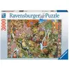 Image de Puzzle 3000 pièces Jardin des signes solaires Ravensburger Multicolore 433x301x55 mm 00.017.135