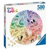 Image de Puzzle rond 500 pièces Animaux Circle of Colors