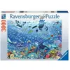 Image de Puzzle de 3000 pièces Monde sous-marin coloré Ravensburger Multicolore TU 17444