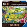 Image de Puzzle en bois - Rectangulaire - 500 pcs - Jardin de la nature - Adulte - 00017513
