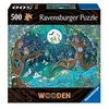 Image de Puzzle en bois 500 pièces Forêt fantastique
