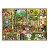 Image de Puzzle 1000 Pièces : Colin Thompson: Etagère de Jardin,