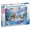 Image de Puzzle 1000 p - chevreuils et cerfs en hiver