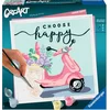 Image de Creart - Peinture Par Numero - 20 X 20 Cm - Choose Happy