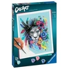 Image de Peinture CreArt Grand Colorful Lion
