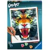 Image de Coloriage Ravensburger CreArt Polygon Tiger 24x30cm Multicolore 24x30 cm 23514
