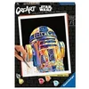 Image de CreArt R2D2 Star wars - 24x30cm Peinture par numero